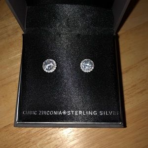 PRIMOSE Sterling Silver Cubic Zirconia Earrings